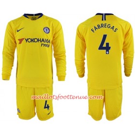 Maillot/Tenue Chelsea Fabregas 4 Enfant Exterieur 2018/2019 Manche Longue